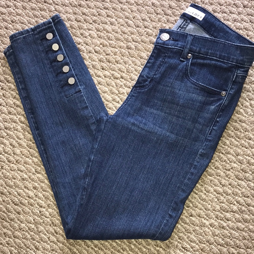 LIKE NEW LOFT Modern Skinny Jeans - Picture 1 of 6